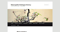 Desktop Screenshot of naturopathe-annecy.com